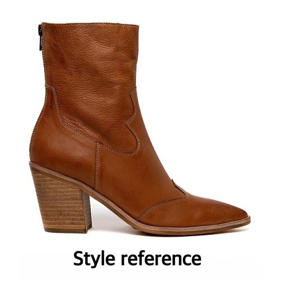 New in box,  Silent D Boots, Miller Pointed Toe Ankle Boots Black Suede, Size 38 - Picture 5 of 14